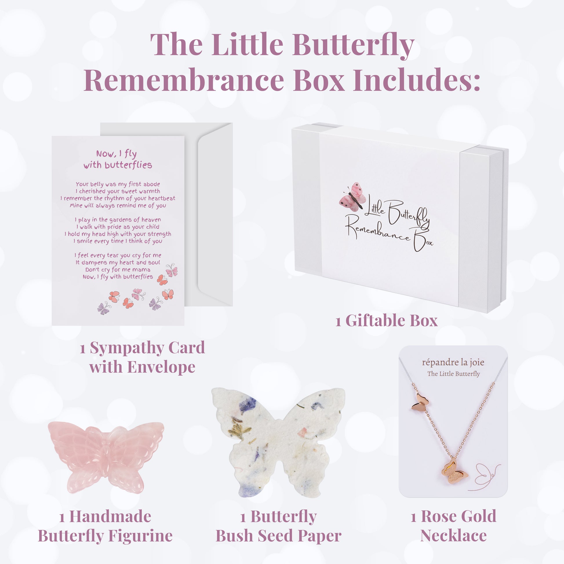 Butterfly Sympathy Gift Box